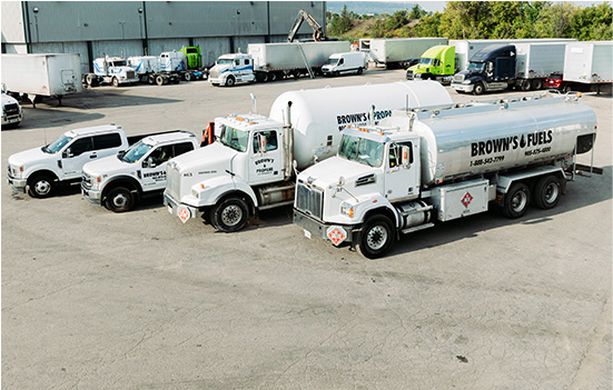 browns fuel trucks